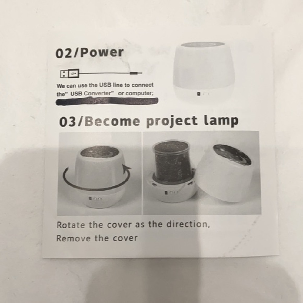 🤍New! Projection Magic Lamp - Picture 6 of 8